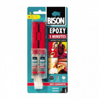 BISON EPOXY 5MIN ADEZIV RAPID 2X12ML 